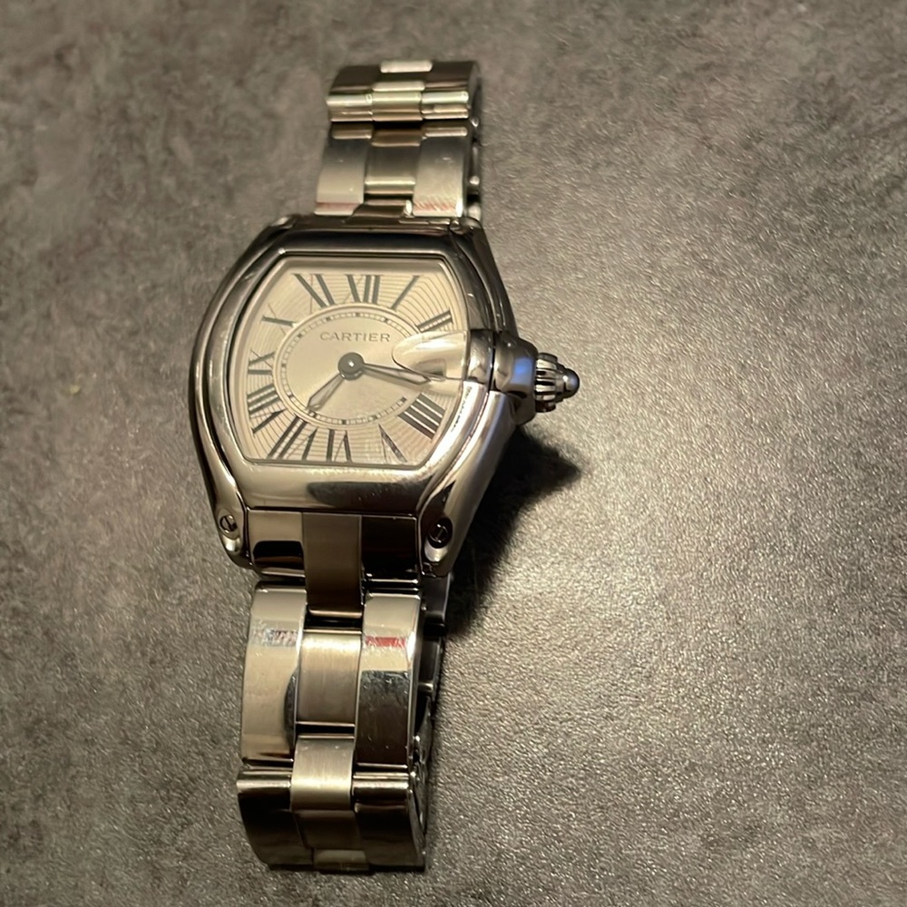 Cartier Ladies Roadster Stainless Steel Watch